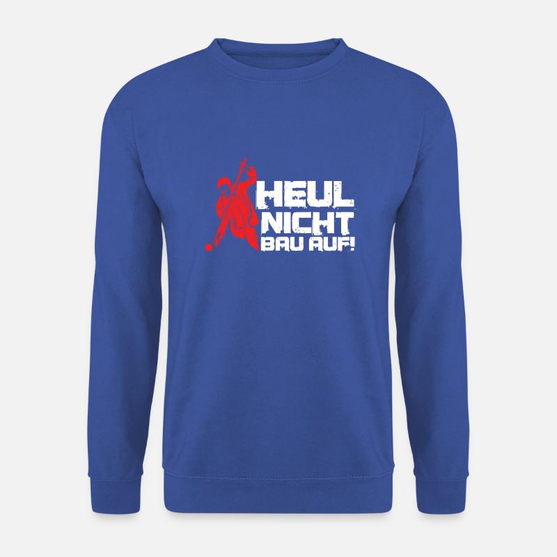 Heul Nicht Billardspieler Billard Queue Geschenk - Unisex Pullover - Royalblau