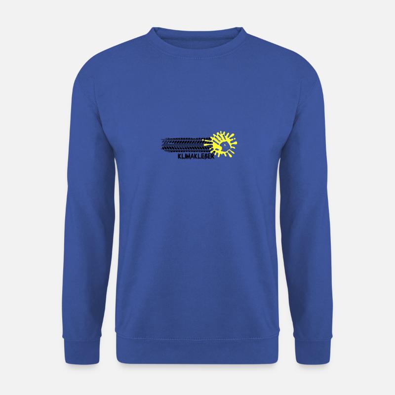 Klimakleber Climate CO2 Umweltschutz - Unisex Pullover - Royalblau