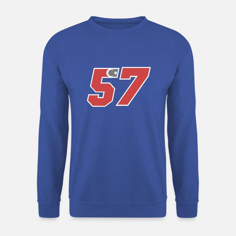 Sinop - Unisex Pullover - Royalblau