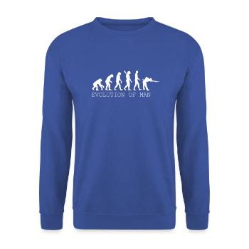 Billard Snooker Pool - Unisex Pullover - Royalblau - Vorne - Alina (178cm) & Michal (187cm)