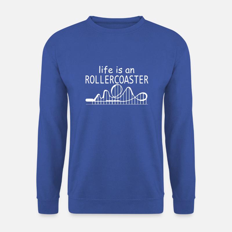 Rollercoaster Roller Coaster - Unisex Sweatshirt - royal blue