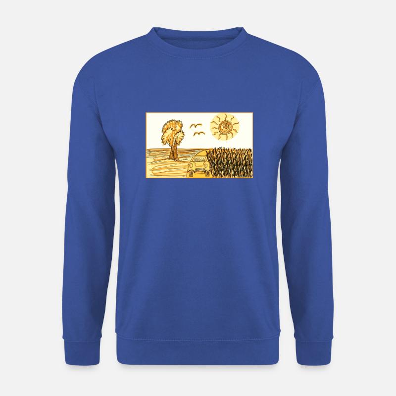 Landschaft - Unisex Pullover - Royalblau