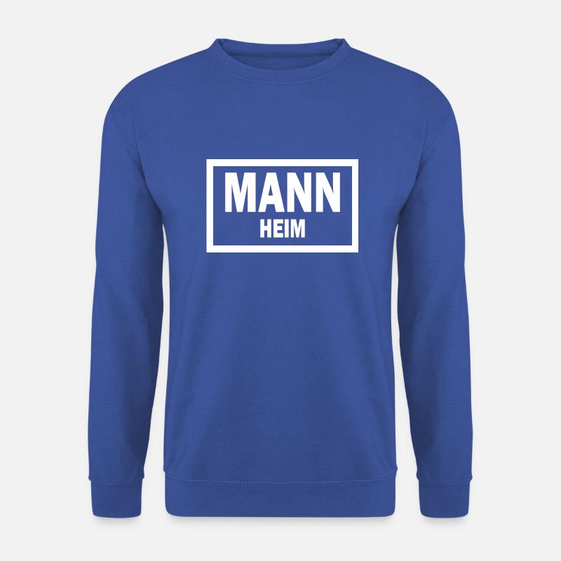 Mannheim Monnem Mannheimat - Unisex Pullover - Royalblau