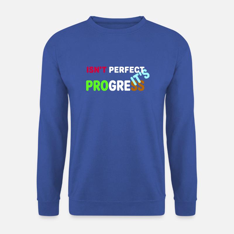 C’EST LE PROGRÈS - Sweat-shirt Unisexe - bleu royal