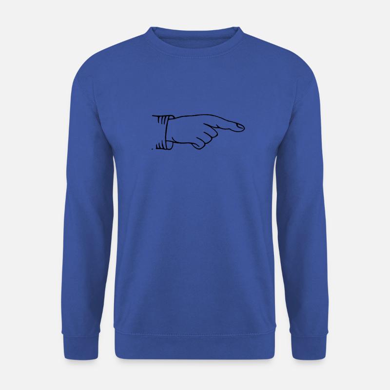hand - Unisex Sweatshirt - royal blue