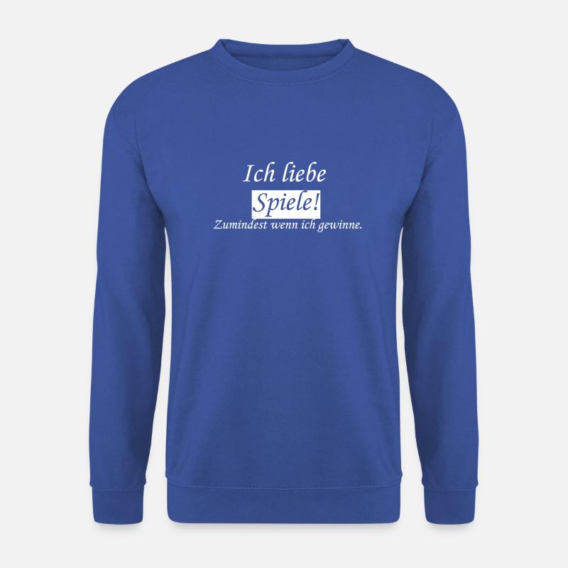Spiele spielen - Unisex Pullover - Royalblau