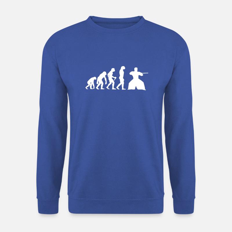 Aikido Evolution Jeunes Hommes - Sweat-shirt Unisexe - bleu royal