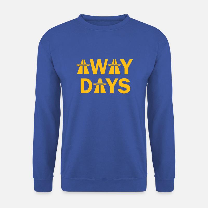 Away Days Gold - Unisex Pullover - Royalblau
