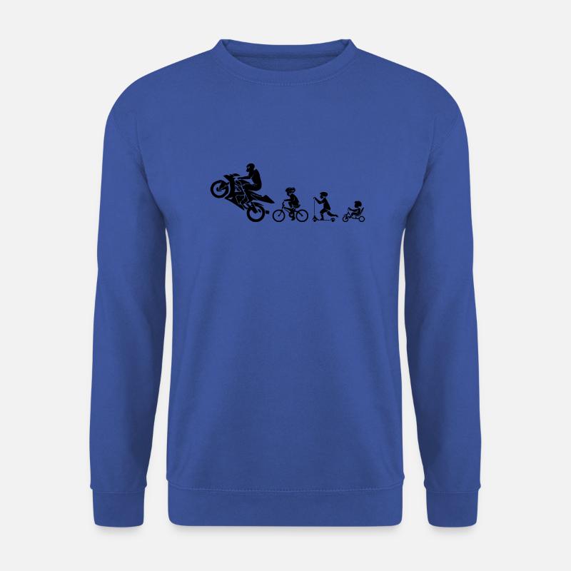 Motorrad - Unisex Pullover - Royalblau