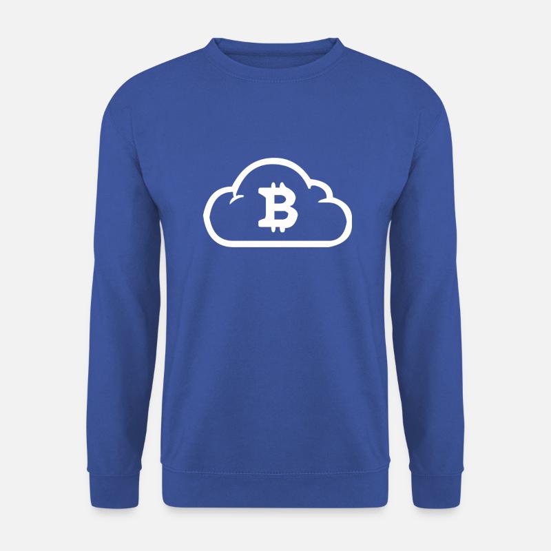 Bitcoin cloud - Unisex Sweatshirt - royal blue
