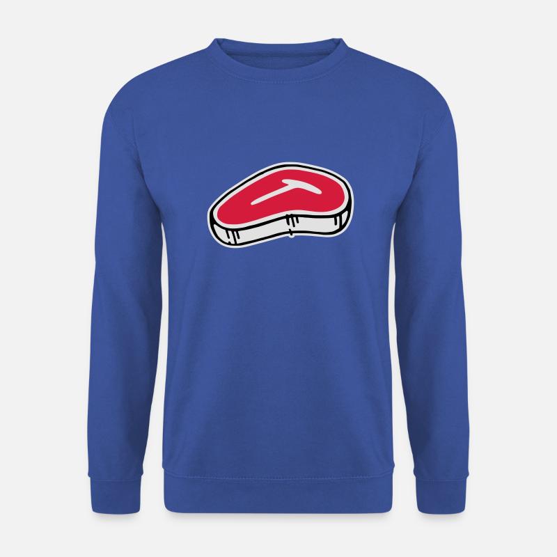 T-Bone Steak - Unisex Pullover - Royalblau