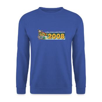 Lucky Ones est né en 2008 tee St. Patrick’s - Sweat-shirt Unisexe - bleu royal - Devant - Alina (178cm) & Michal (187cm)