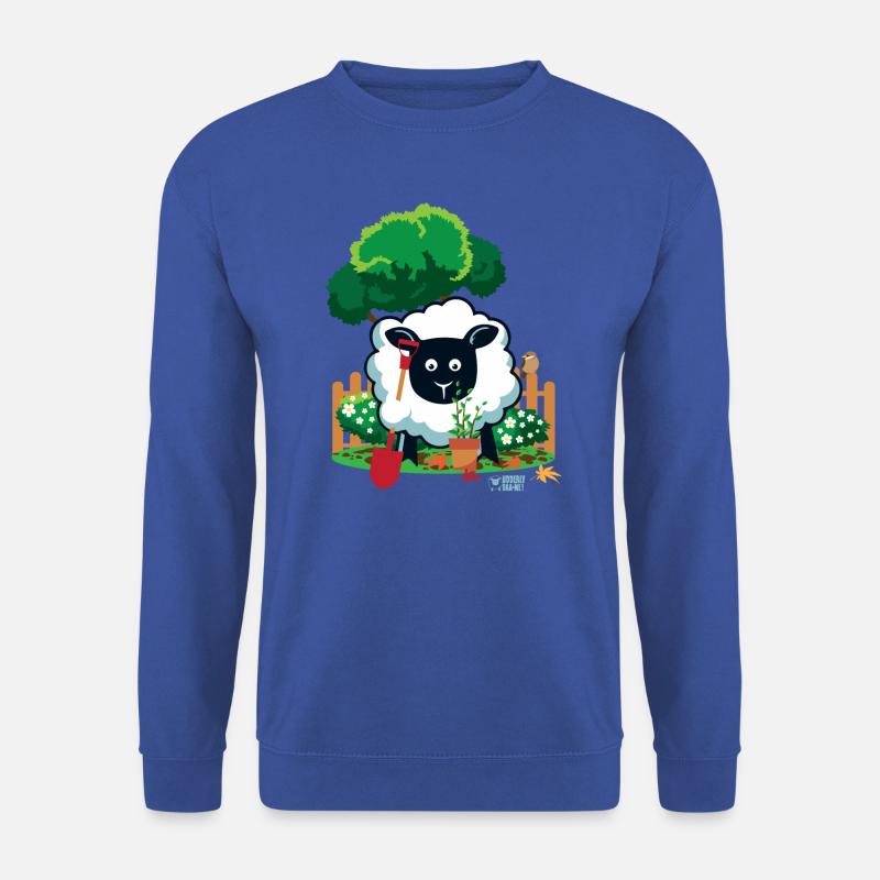 Mutterschafe mögen Gartenarbeit? - Unisex Pullover - Royalblau
