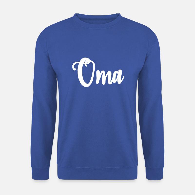Oma - Unisex Pullover - Royalblau