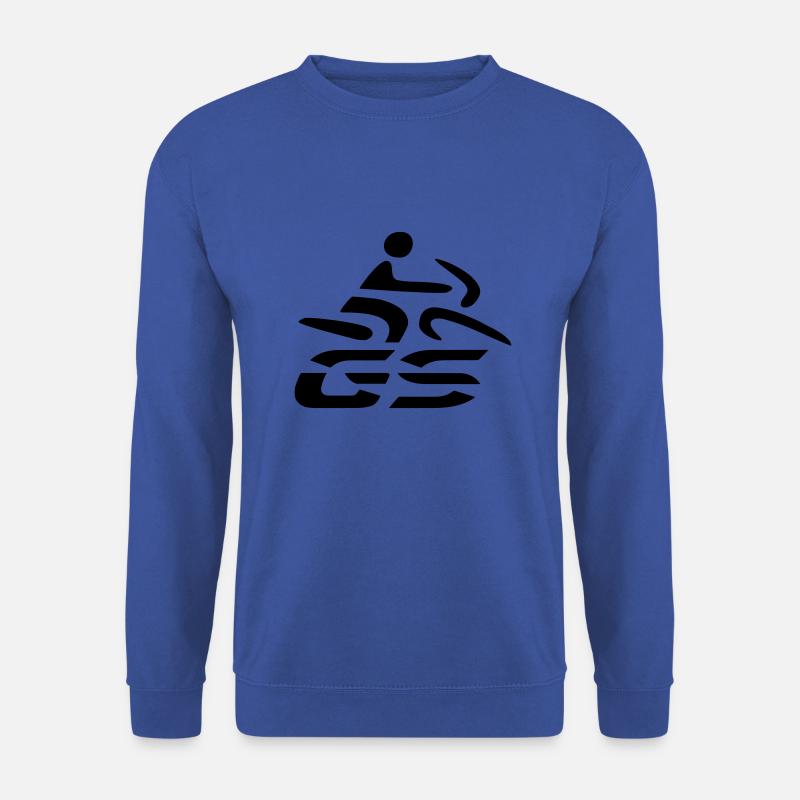 Logo GS-Fahrer Nr. 4 | black - Unisex Pullover - Royalblau