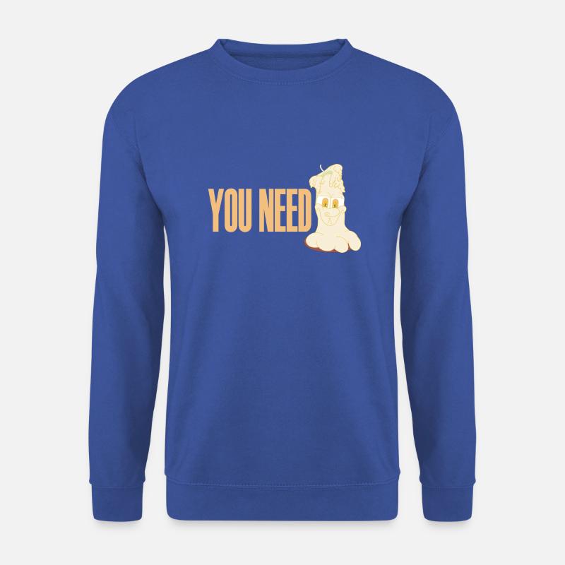 DU BRAUCHST - Unisex Pullover - Royalblau