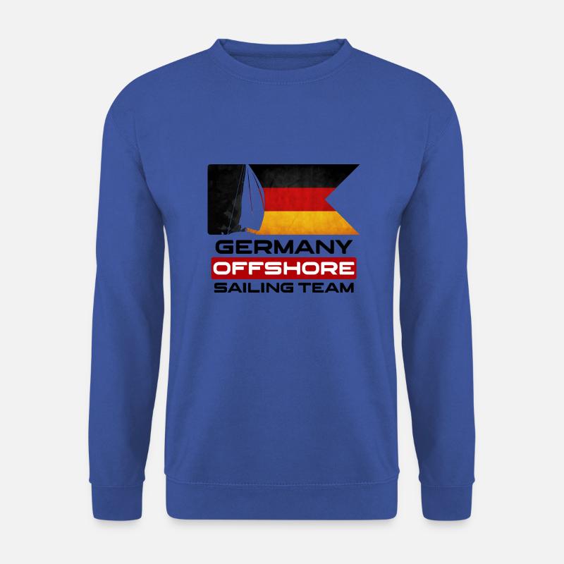 Segeln Yacht Offshore Team Segler - Unisex Pullover - Royalblau