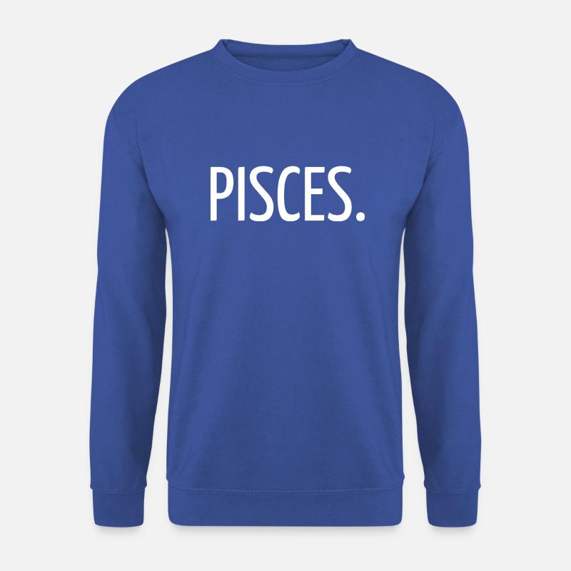 Fische - Unisex Pullover - Royalblau