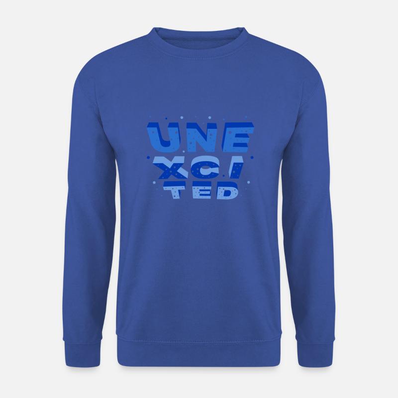 unexcited blue - Unisex Pullover - Royalblau