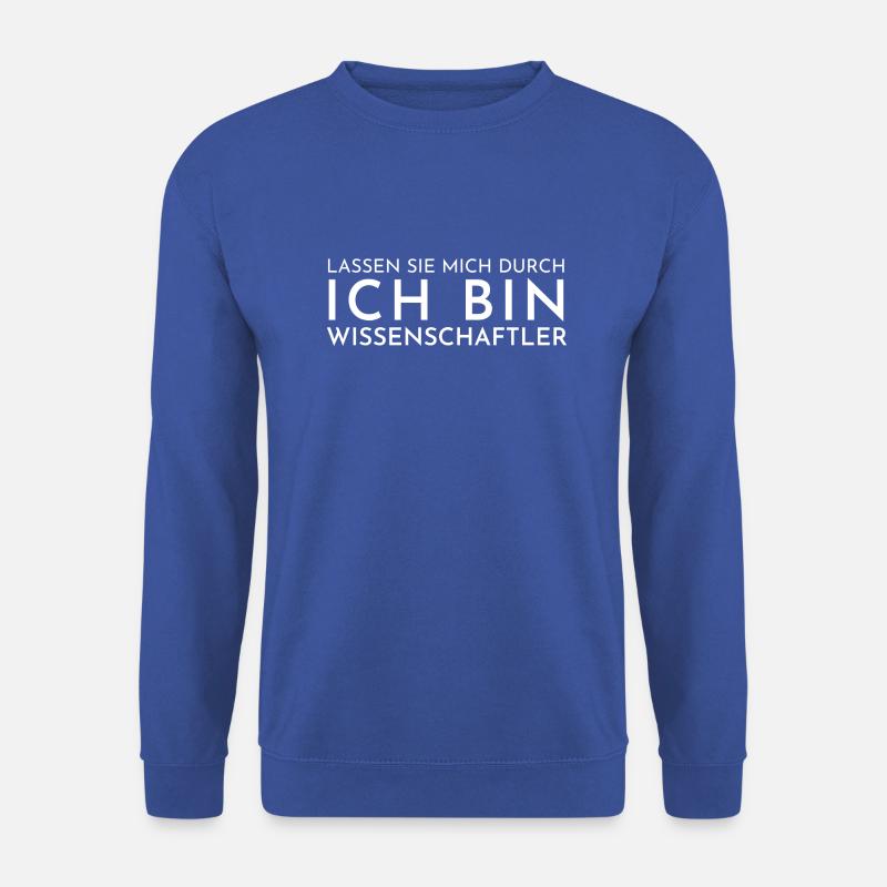 Wissenschaftler - Unisex Pullover - Royalblau