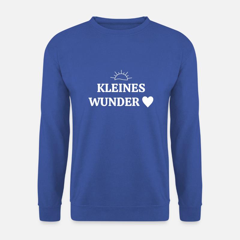 Kleines Wunder - Unisex Pullover - Royalblau