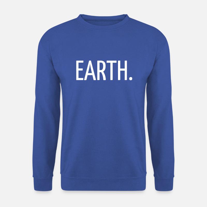 Erde. - Unisex Pullover - Royalblau