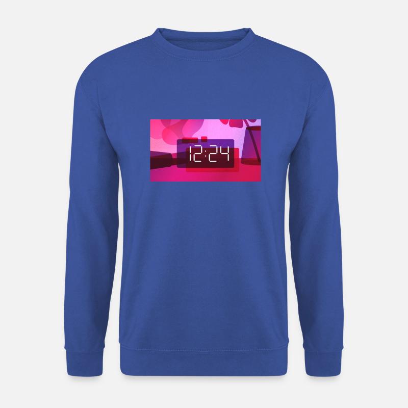 Time – 12:24 - Unisex Pullover - Royalblau