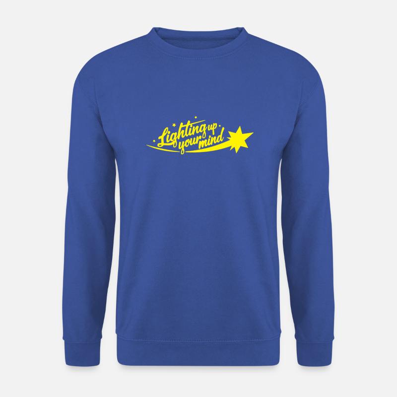 Lighting up your Mind - Unisex Pullover - Royalblau
