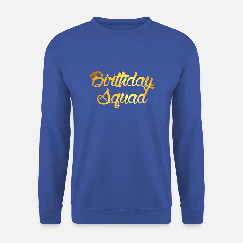 Birthday Squad - Unisex Sweatshirt - royal blue