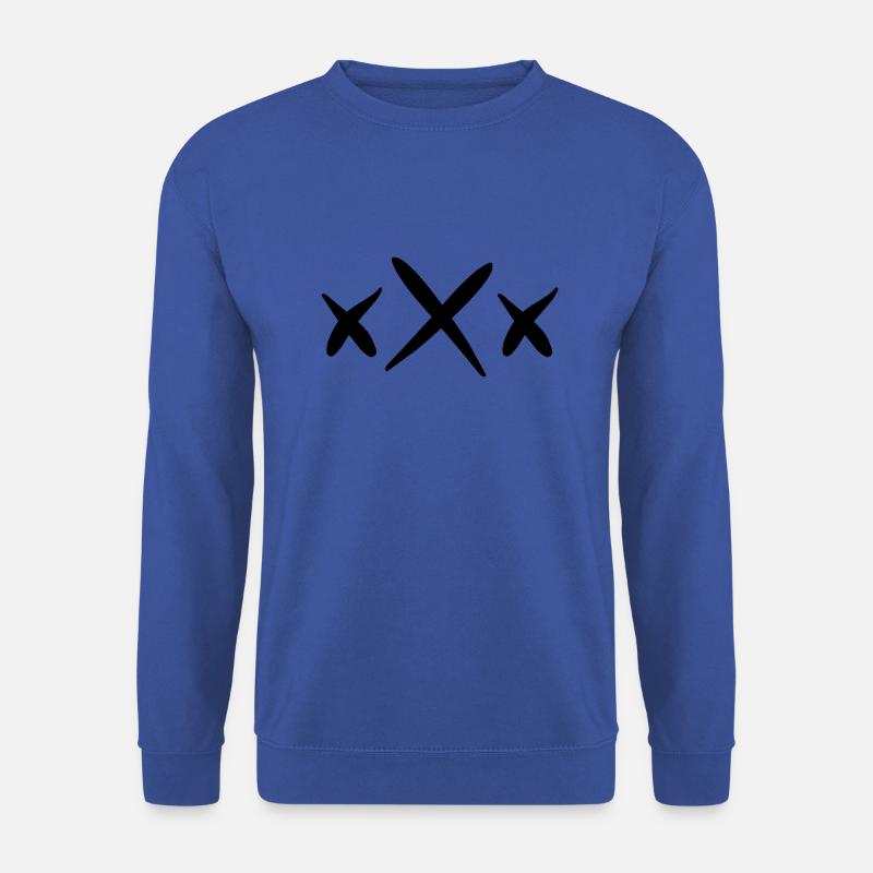 Triple X - Unisex Pullover - Royalblau