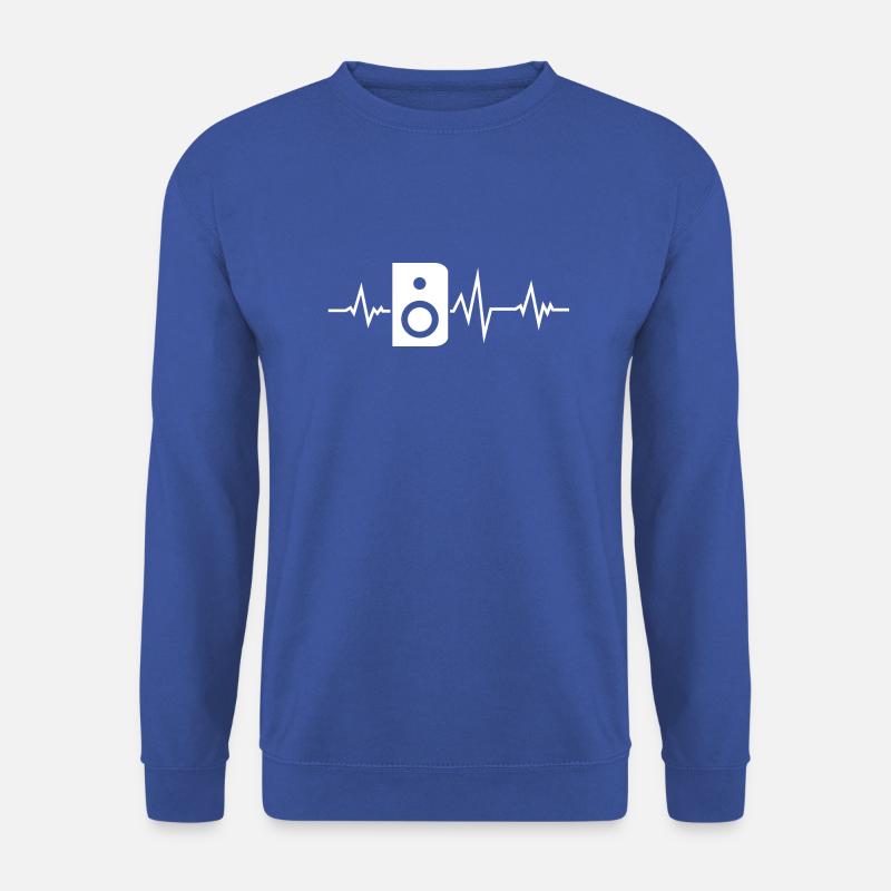 Decibelvibe - Derivate - S Wave Design - Unisex Pullover - Royalblau