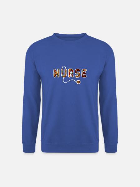 Halloween Krankenschwester Shirt,Halloween Stille Shirt, Nur - Unisex Pullover - Royalblau