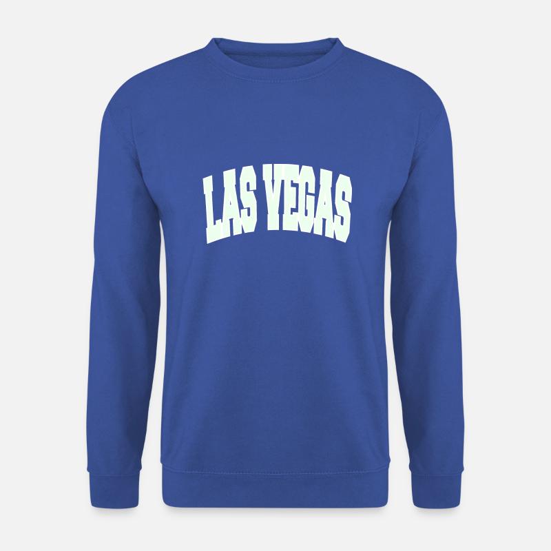 LAS VEGAS College - Unisex Pullover - Royalblau