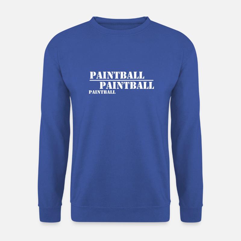 Paintball Airsoft - Unisex Pullover - Royalblau
