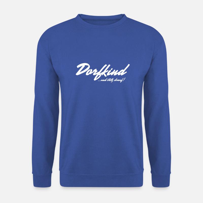 Dorfkind und stolz drauf! - Unisex Pullover - Royalblau