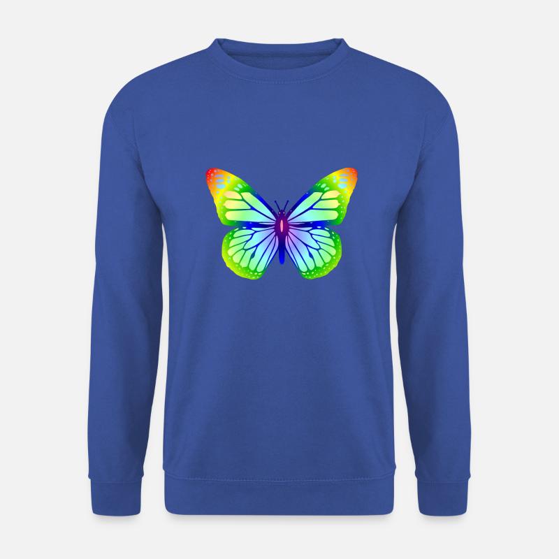 Schmetterling 1 - Unisex Pullover - Royalblau