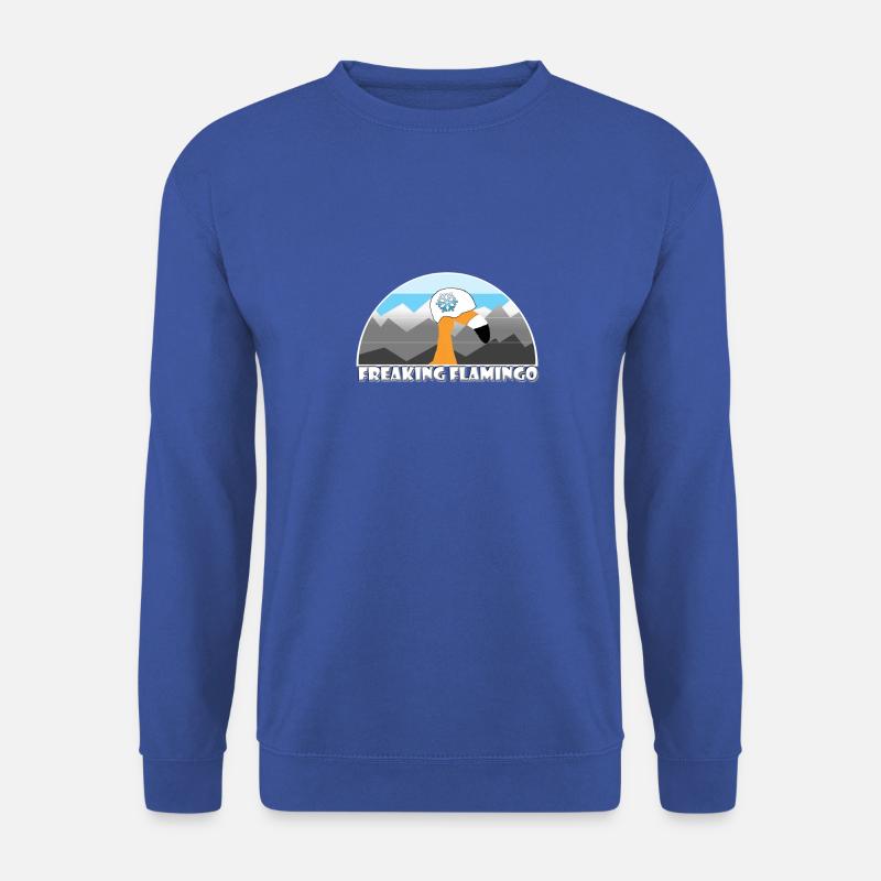 FF Snow Flamingo - Unisex Pullover - Royalblau