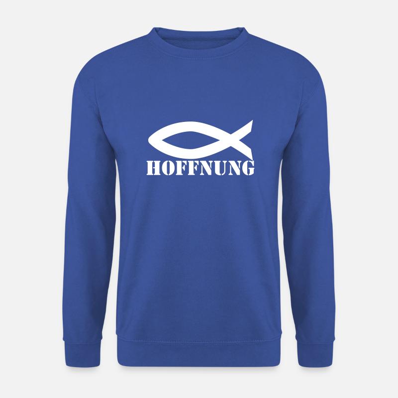 Hoffnung - Unisex Pullover - Royalblau