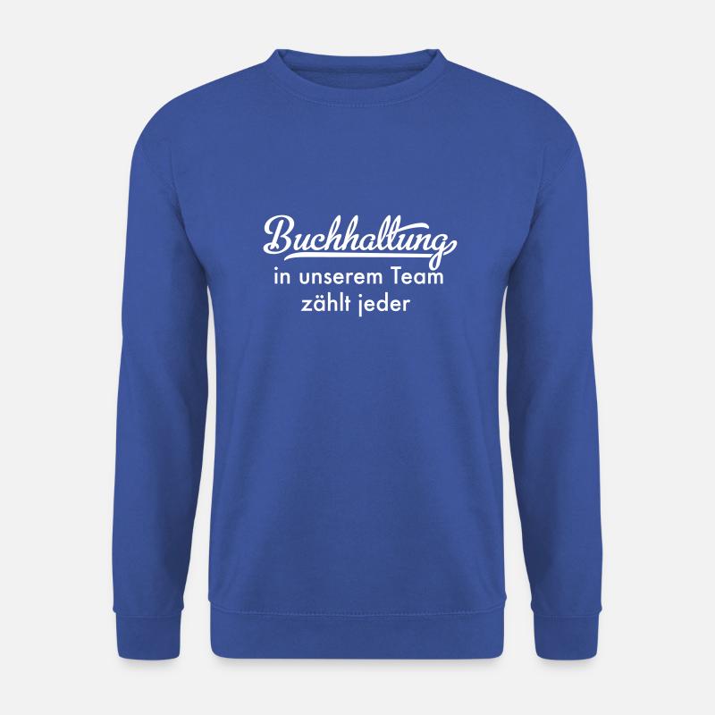 Buchhaltung - Unisex Pullover - Royalblau