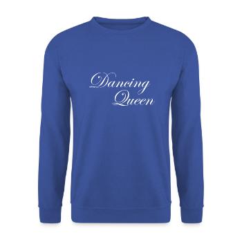 Dancing Dance Music - Unisex Sweatshirt - royal blue - Front - Alina (178cm) & Michal (187cm)