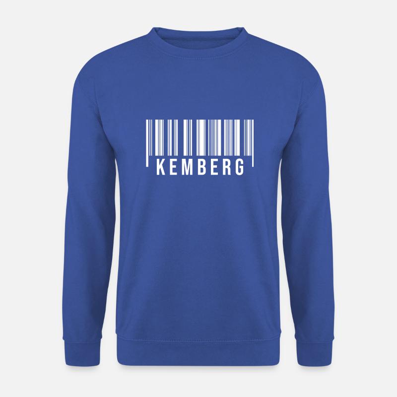 Kemberg Strichcode - Unisex Pullover - Royalblau