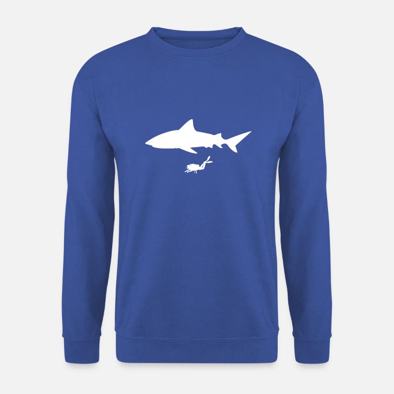 Diving Dive tauchen - Unisex Pullover - Royalblau