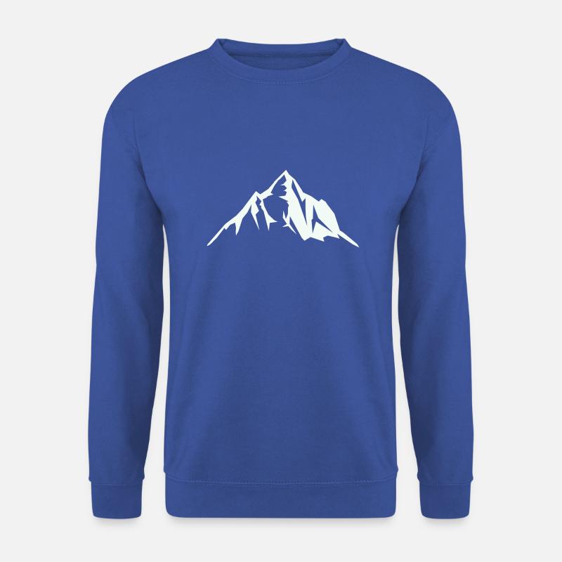 mountains mountain - Unisex Sweatshirt - royal blue
