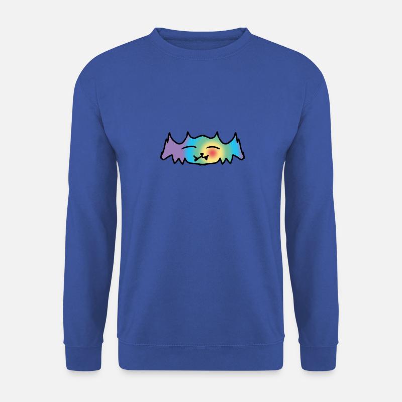 bunte Fledermaus - Unisex Pullover - Royalblau