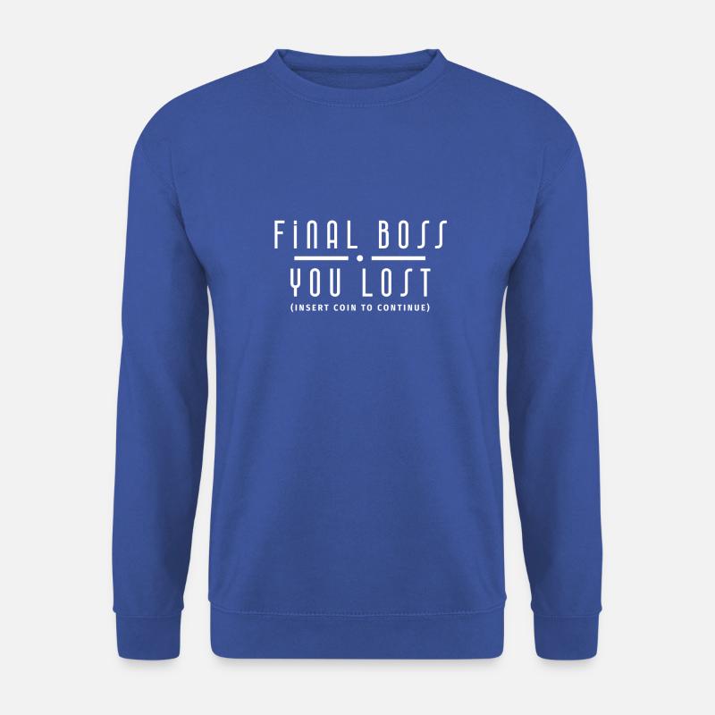 Final White Gamer Version - Unisex Sweatshirt - royal blue