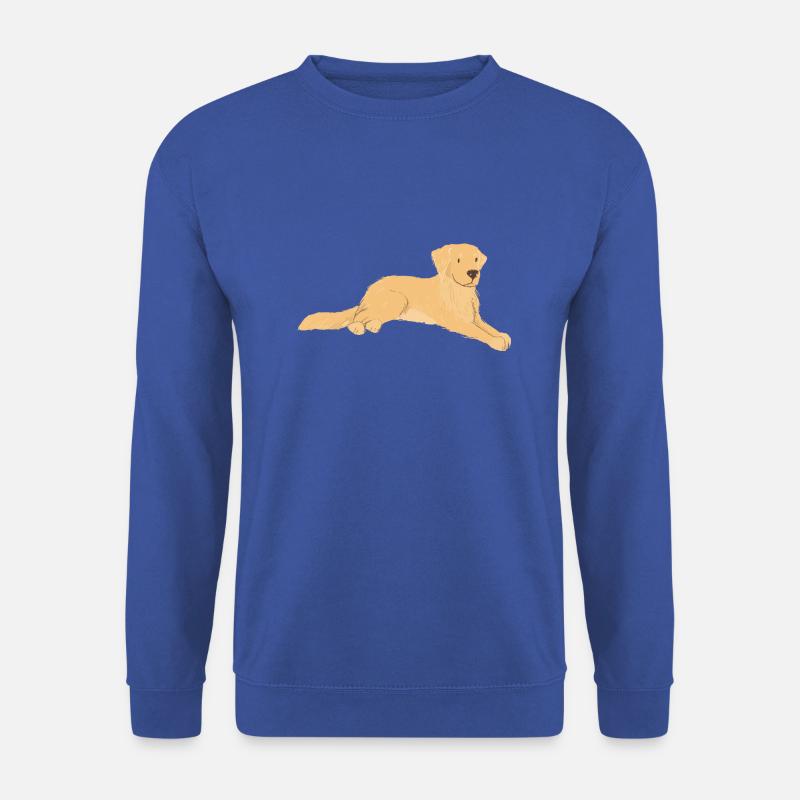 Golden Retriever - Unisex Pullover - Royalblau