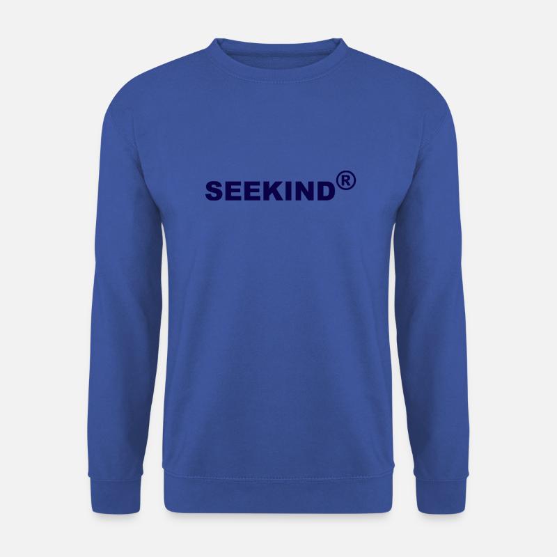 SEEKIND registered since 2012 - Unisex Pullover - Royalblau