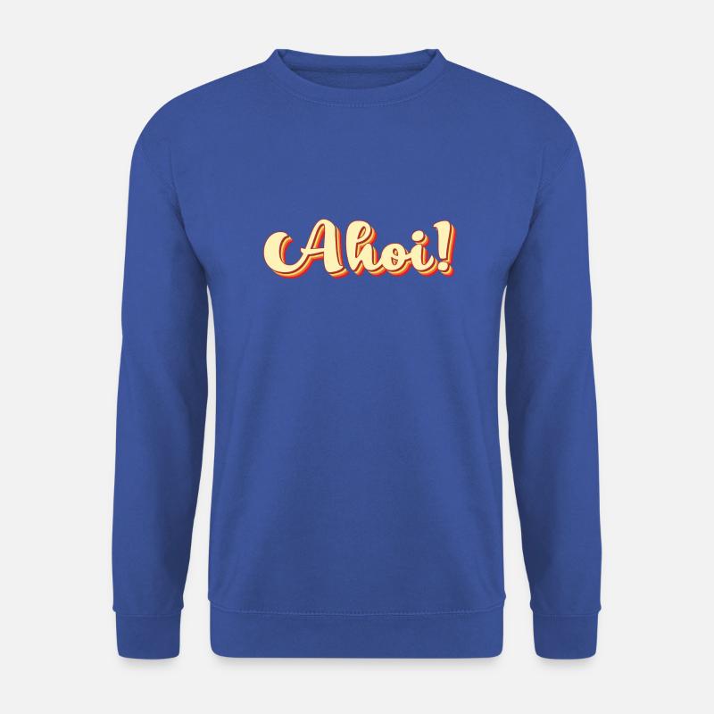 Ahoi - Unisex Pullover - Royalblau