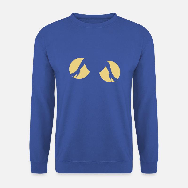 Beine SHirt. - Unisex Pullover - Royalblau