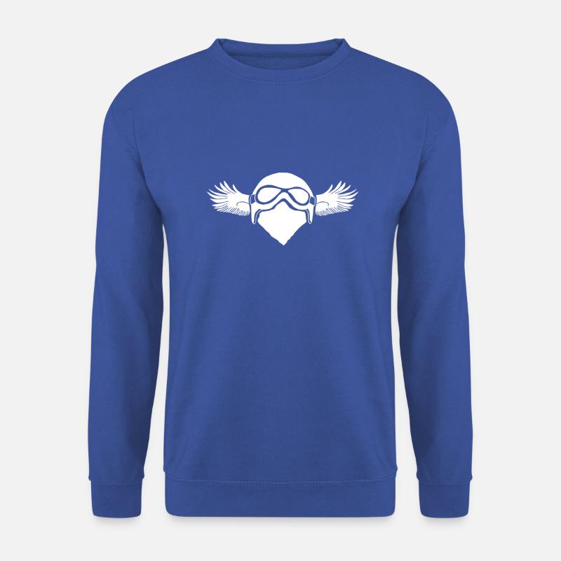 Motorrad - Unisex Pullover - Royalblau